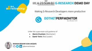 G-Research Demo Day | MLH Fellowship 23.SUM.B Talk cover page