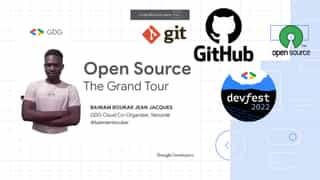 Open Source Grand Tour | DevFest 2022 Talk cover page